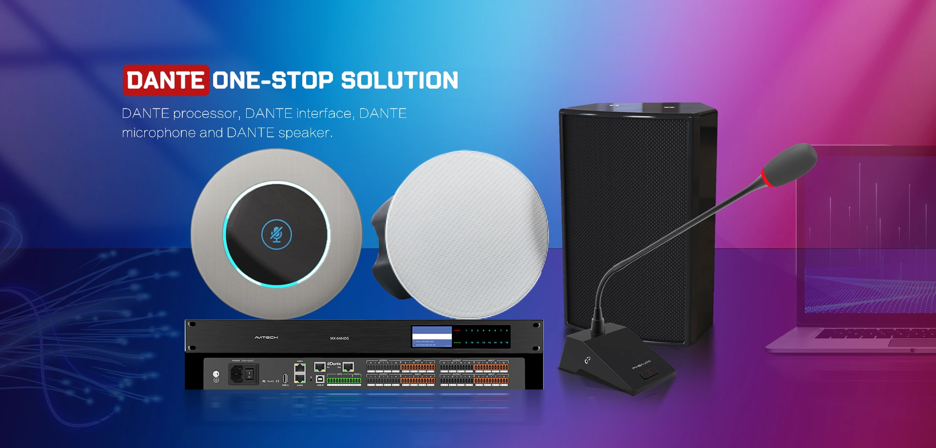 Kineski proizvođač audio sučelja Dante
