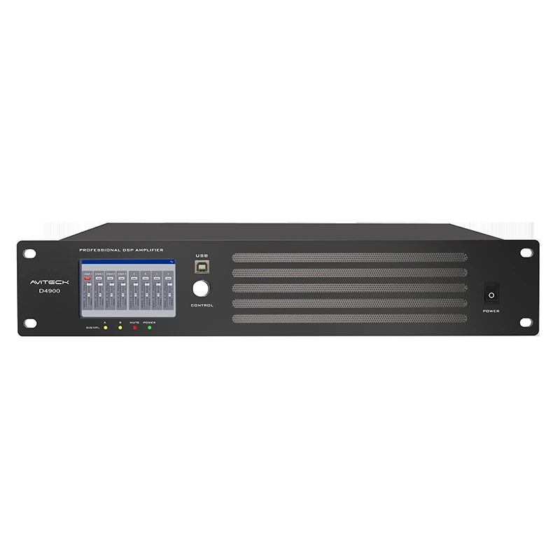 4 CH 900W Dante DSP mrežno pojačalo napajanja
