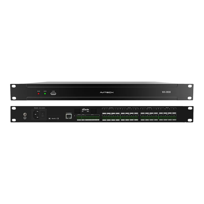 8 u 8 out digitalni audio procesor